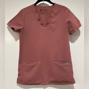 Figs Scrub Set in Mauve